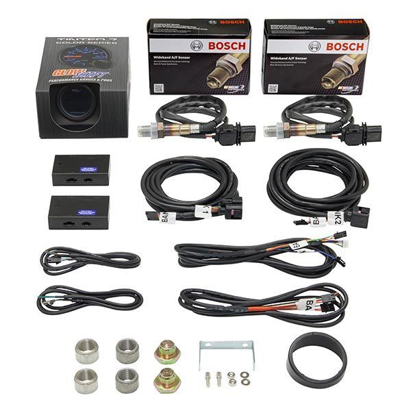 GlowShift Tinted 7 Series Dual Digital Wideband Air/Fuel Ratio