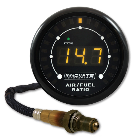 Innovate Motorsports MTX-L Plus Digital Air / Fuel Ratio Gauge Kit w/ O² Sensor, All in One - 8ft Cable