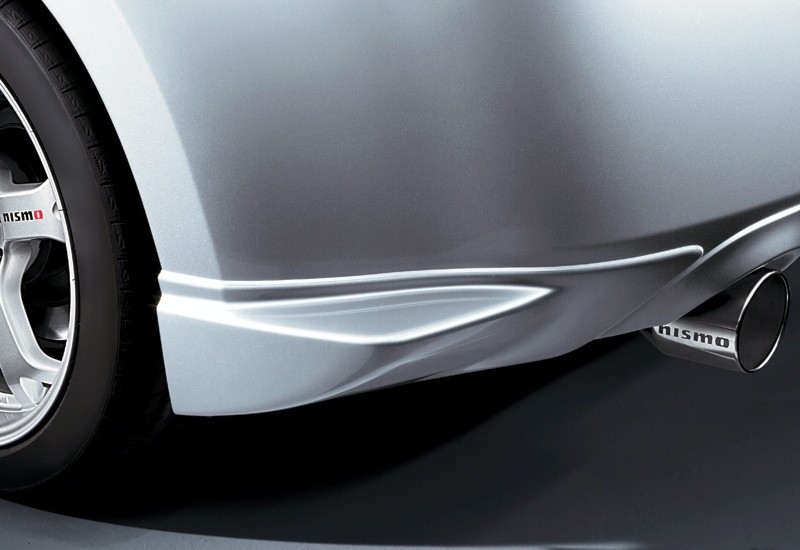 Nismo Rear Under Spoiler, Non-Nismo Model - Nissan 370Z 09+ Z34
