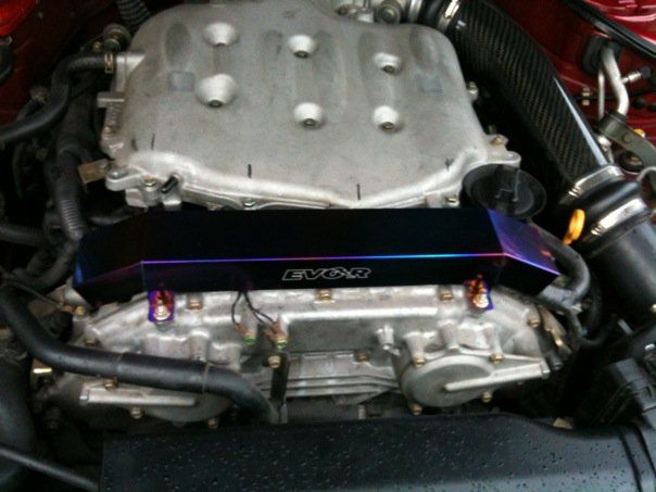 EVO-R Engine Harness Cover, VQ35DE - Nissan 350Z / Infiniti G35 FX35  350088-B evor350088-C evor350088 - Concept Z Performance