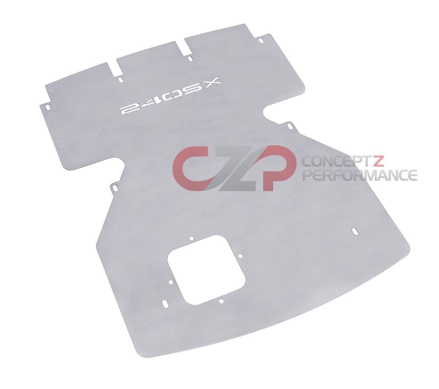 Infamouz Custom Designz Aluminum Under Engine Splash Shield - Nissan 240SX S13