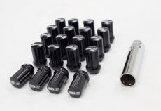 20 Pcs w/Hex Socket & Lock Key SSR Wheels 1SB2CE315GM GT-Forged Pro Extended Closed End Lug Nuts M12x1.5 Gunmetal 