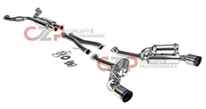 Hks dual hi-power ti exhaust system nissan 370z z34 #10