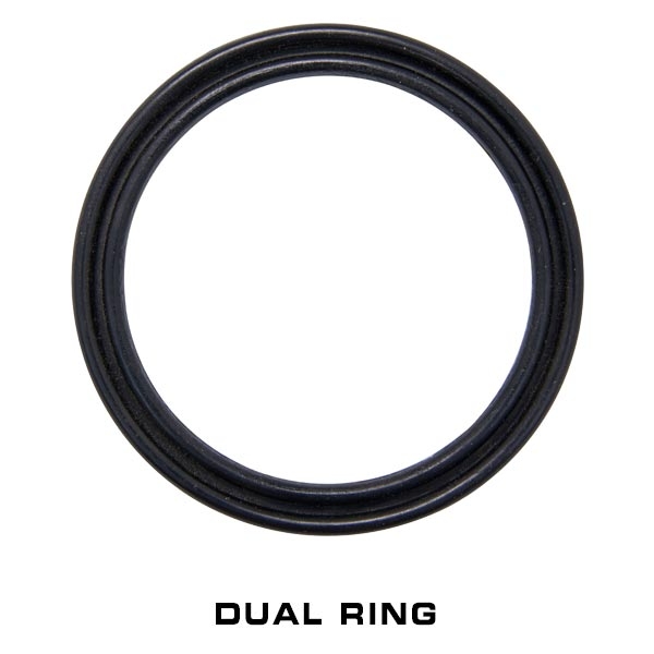GlowShift  Replacement Dual Ring O-Ring Gasket for Oil Filter Sandwich  Adapters
