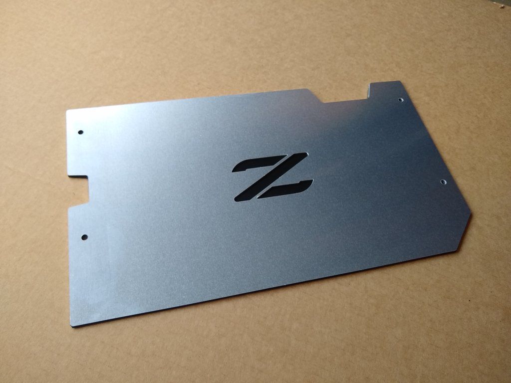 Infamouz Custom Designz Aluminum ECU Cover Floor Board - Nissan 300ZX Z32