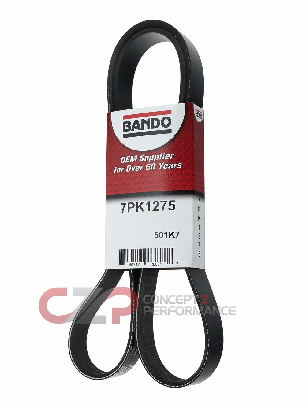 Bando A/C Compressor & Idler Pulley Delete Belt - Nissan 370Z / Infiniti G37 Q40 Q50 Q60