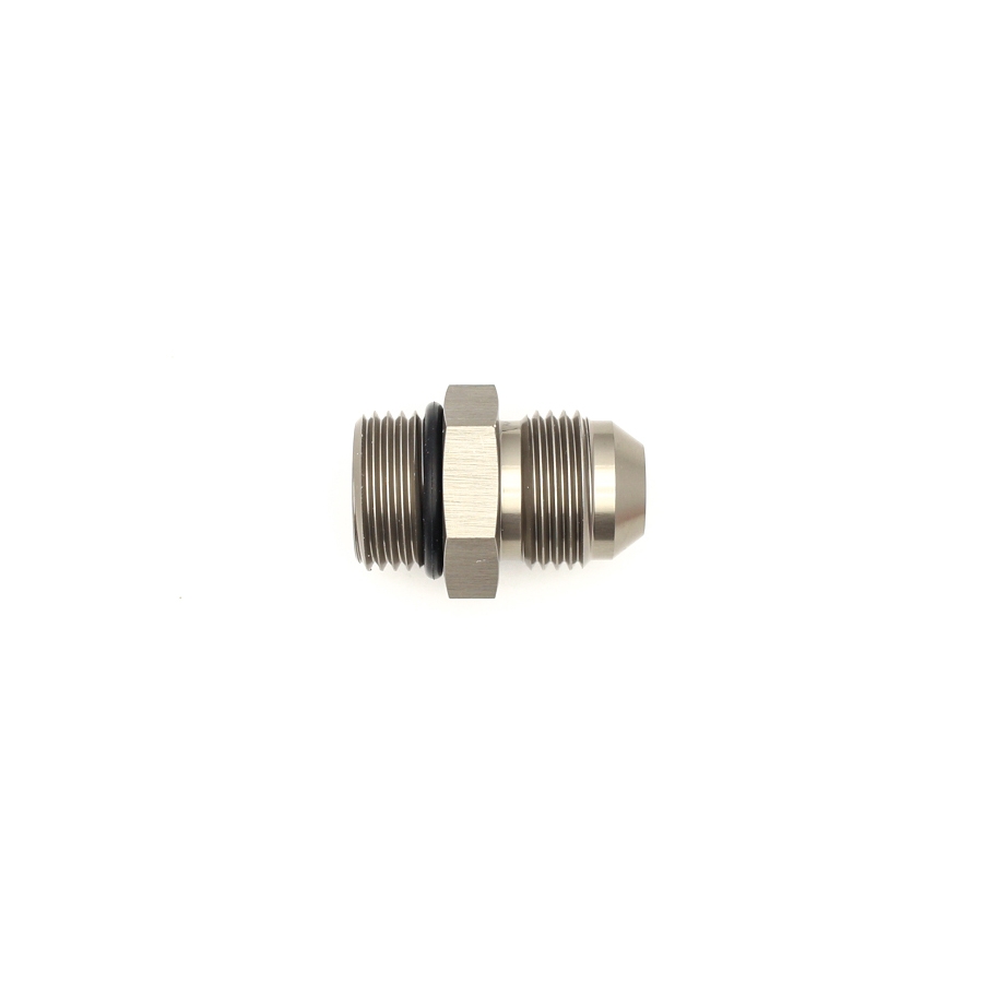 DeatschWerks 8AN ORB Male to 8AN Male Flare Adapter (incl O-Ring)