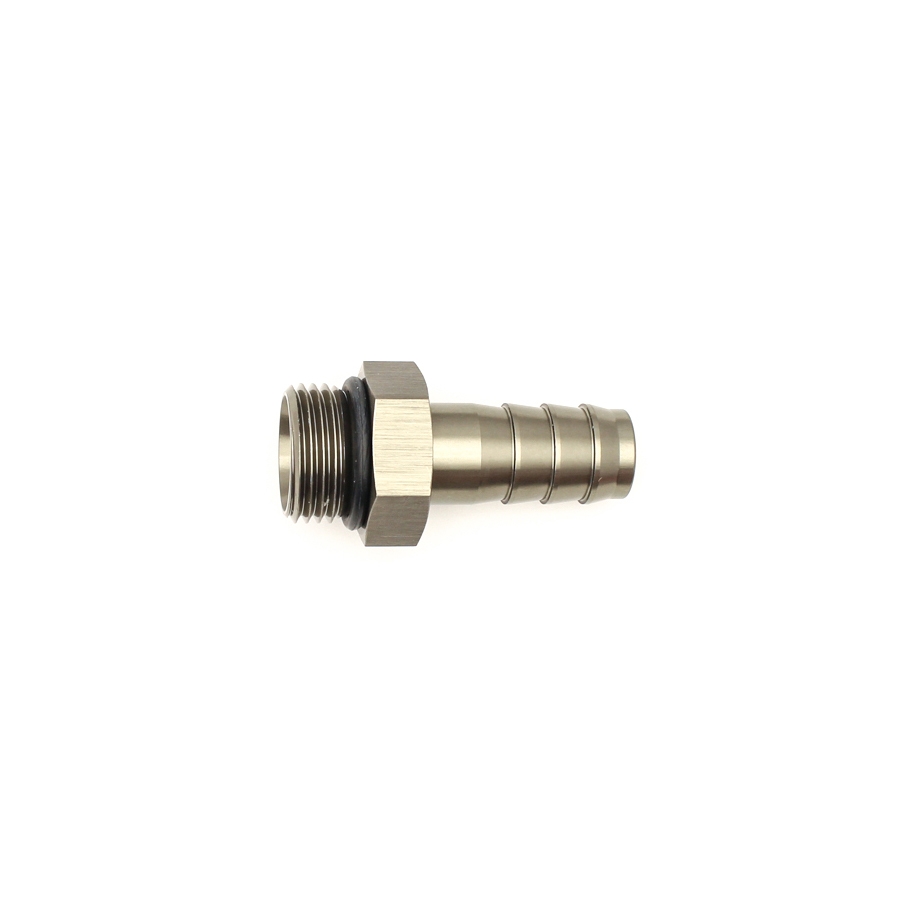 DeatschWerks 8AN ORB Male to 1/2-inch Male Triple Barb Fitting (incl O-Ring)