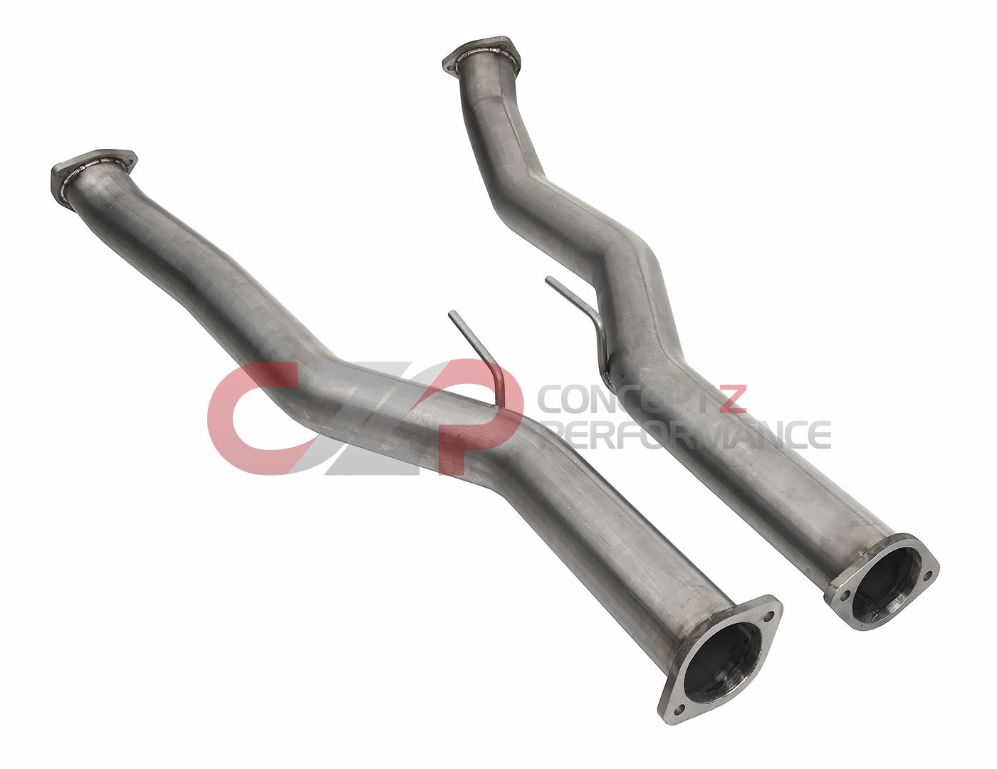 CZP by PPE Stainless Steel Test Pipes, 2.5" Twin Turbo - Nissan 300ZX 90-96 Z32