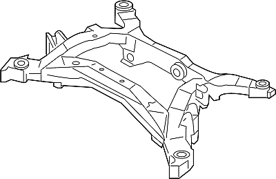 Nissan OEM Rear Suspension Sub Frame Member - Nissan 350Z Z33 03+