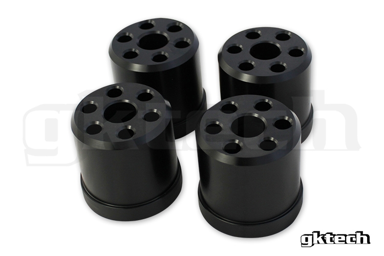 GKTech Solid Rear Subframe Bushing Kit - Nissan Skyline R32 R33 R34, 240SX S13 S14 S15