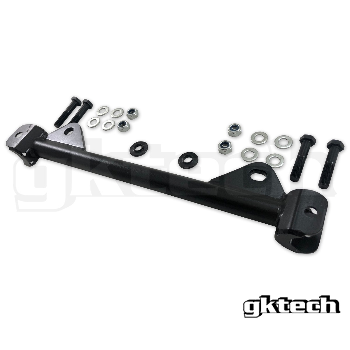 GKTech HICAS Delete Bar With Toe Arm Mounts - Nissan Skyline R33 R34, 240SX S14 S15