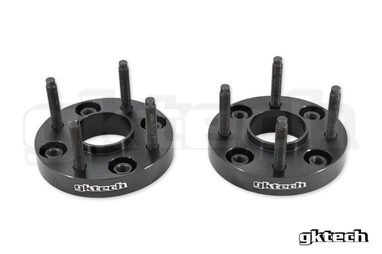 GKTech 25mm Bolt-On Hub Centric Spacers 4x114.3mm PCD