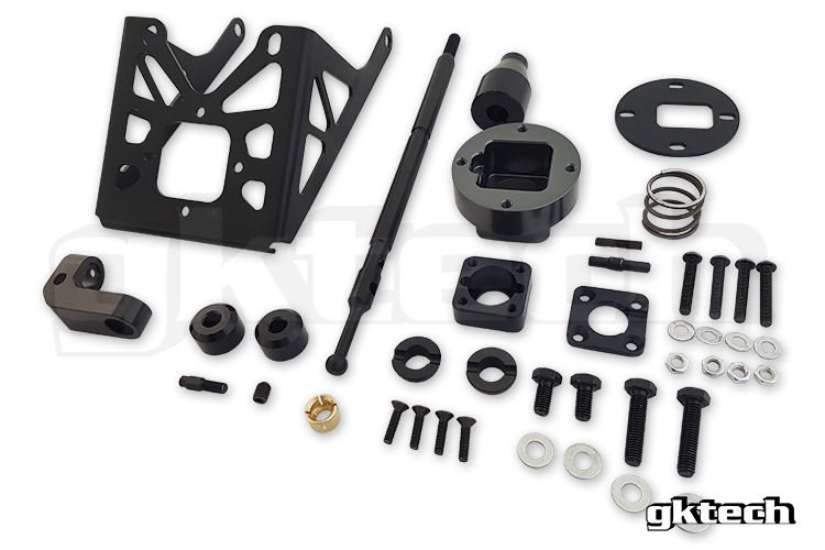 GKTech V2 Gearbox Shifter Relocation Setup - Nissan 350Z Z33, 370Z Z34