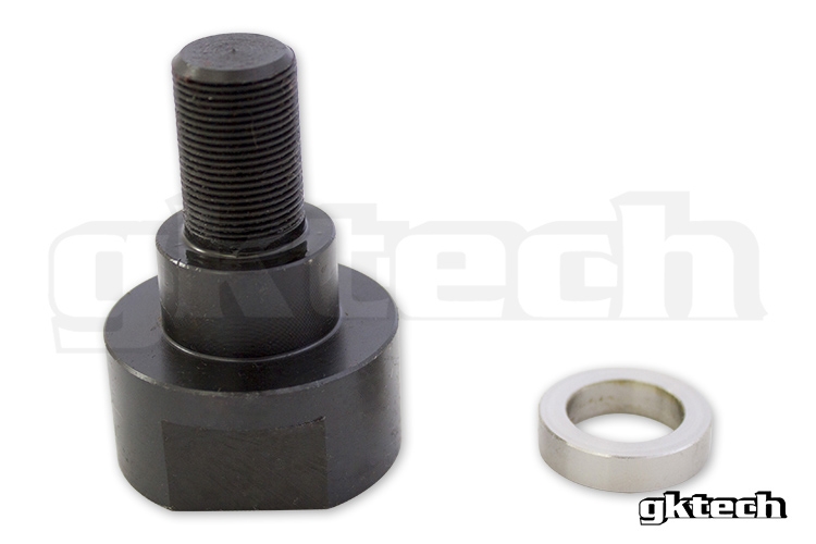 GKTech 4130 High Tensile Steel Steering Rack Spacer Set - Nissan Skyline, 350Z, 240SX / Infiniti G35