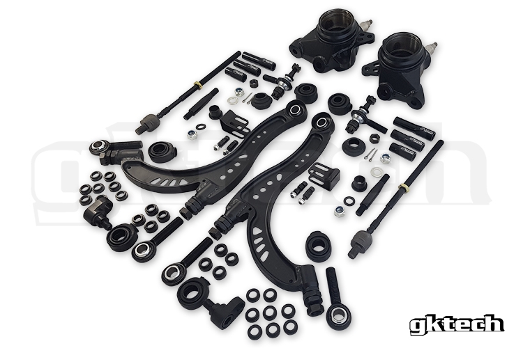 GKTech Z32/R Chassis Super Lock Combo - Nissan Skyline R32 R33 R34, 300ZX  Z32 RCSLC gktS145-035X gktS13X-944X gktS145-3065 gktS13X-3974 gkt145SHANK  gkt145ESHANK gktR334-KNCK gktTROD-EXTN gktOFFX-RACK gktM14I-TROD  gktM145-TROD M125-TROD gktR32X-FUCA ...