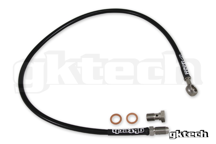 GKTech Braided Clutch Line - Nissan 240SX S13, S14, S15 RHD