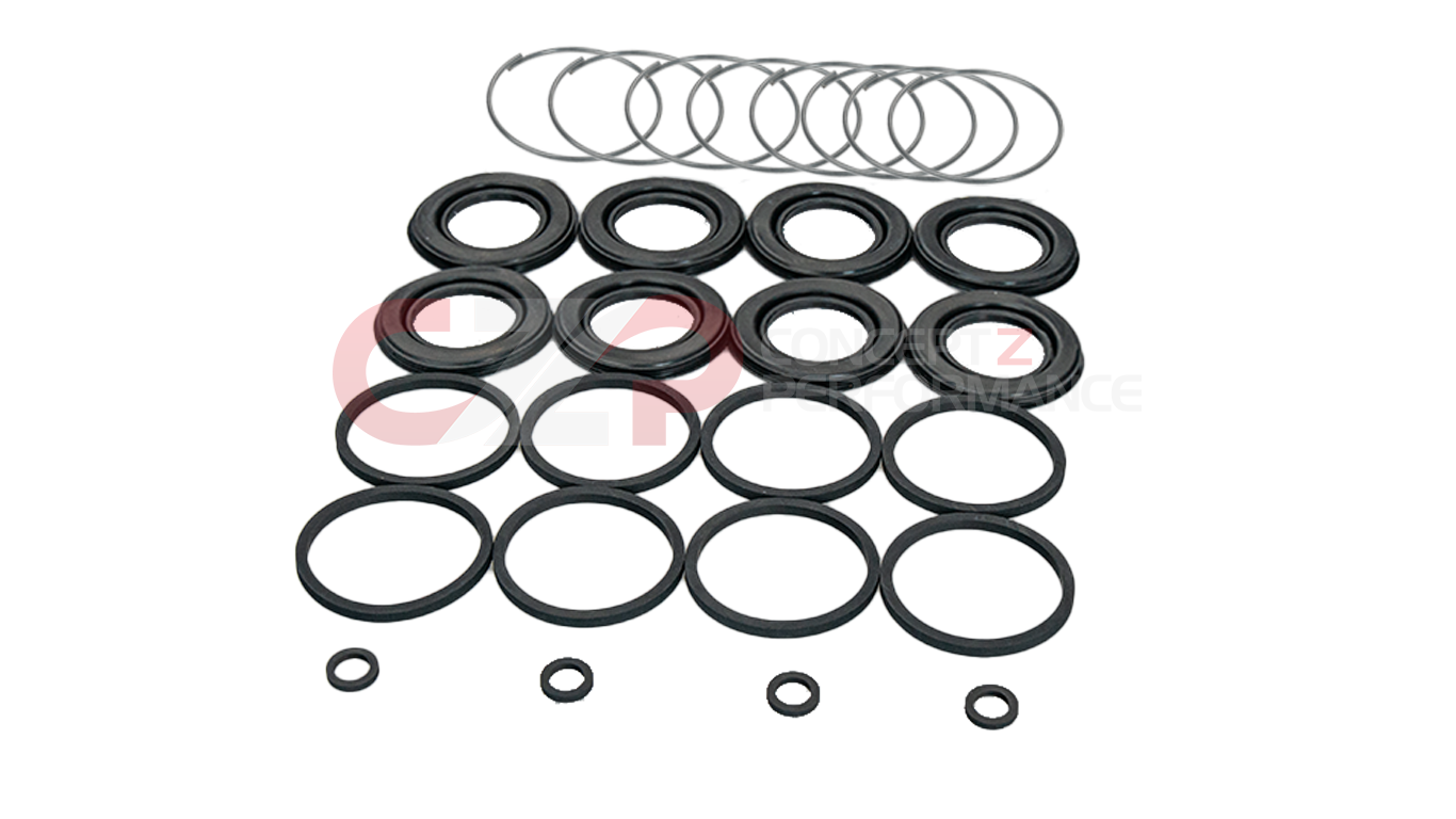 Centric Front Caliper Seal Rebuild Kit, 2 Calipers - Nissan 300ZX Z32, Skyline GT-R R32