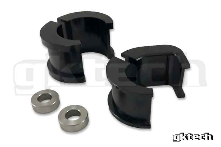 GKTech Solid Aluminium Steering Rack Bushings - Nissan 240SX S13, S14, S15