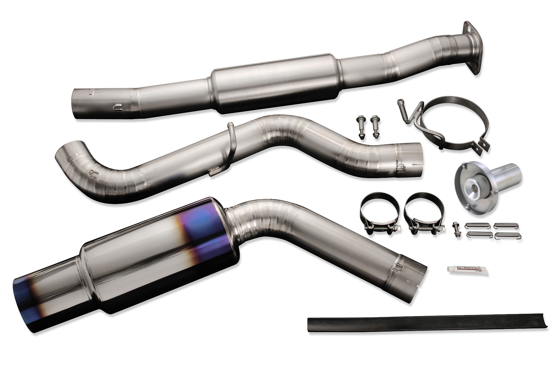 Tomei Full Titanium Catback Exhaust System Muffler Kit Expreme Ti GRF USDM - Subaru WRX Hatchback 2011-2014 / STI Hatchback 2008-2014
