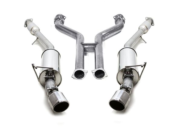 AAM Competition 370Z 2.5" True Dual Exhaust Nissan 370Z