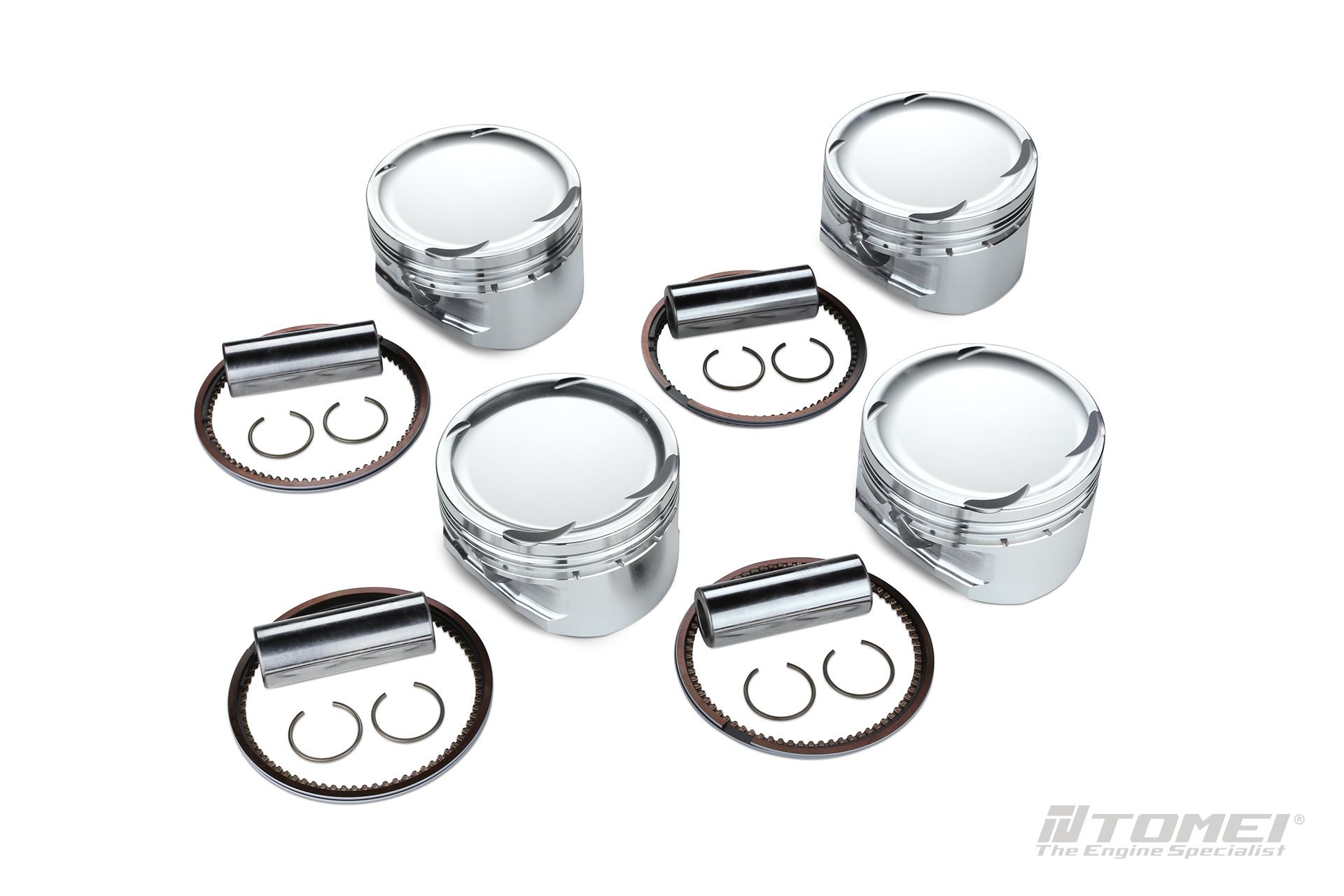 Tomei Forged Piston Kit 4B11 2.3 87.00mm