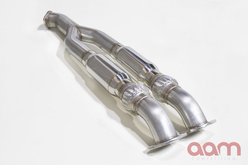 AAM Competition Resonated Mid-Pipe - Nissan GT-R 09+ R35