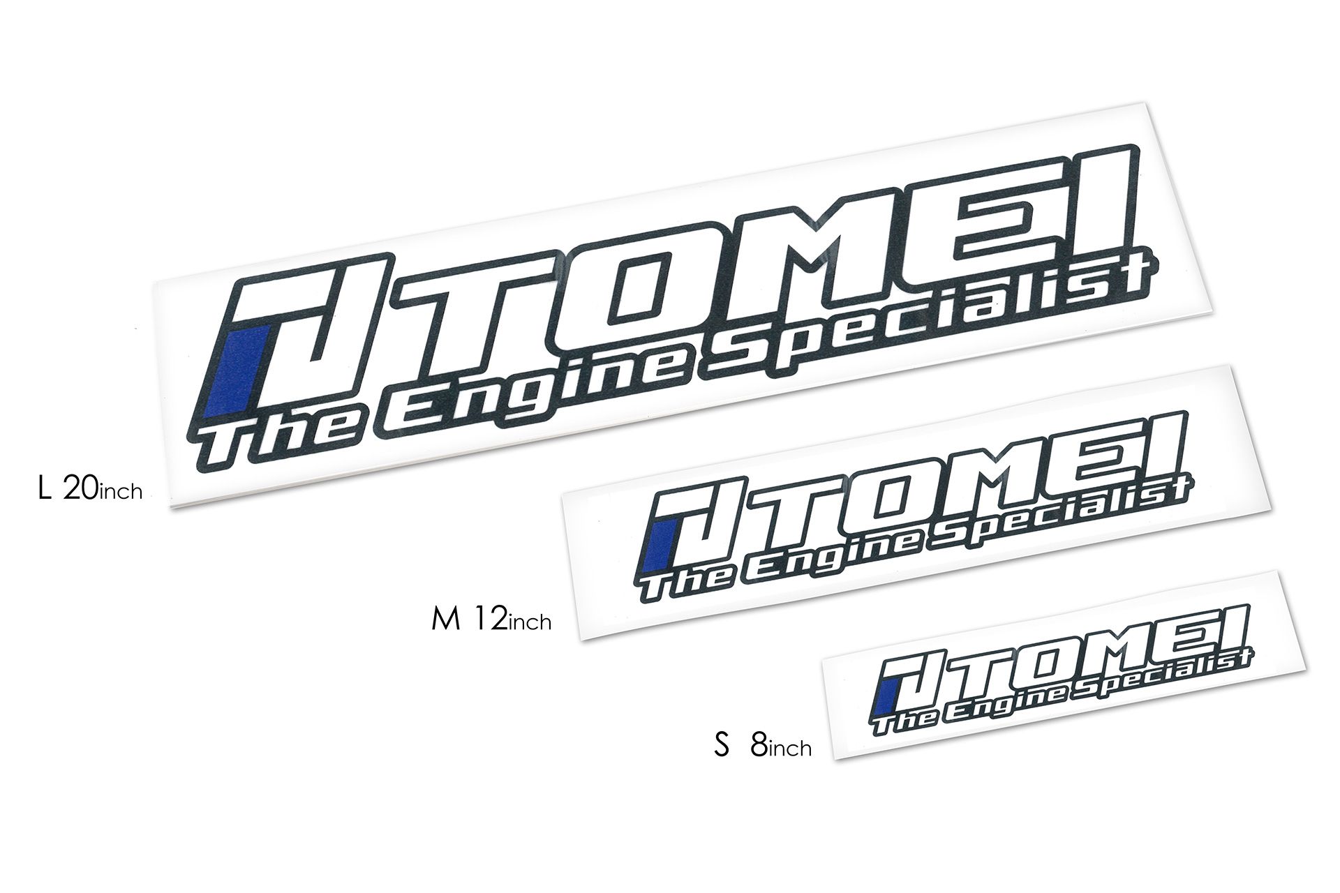 Tomei Die Cut Sticker Engine Specialist 2016, White