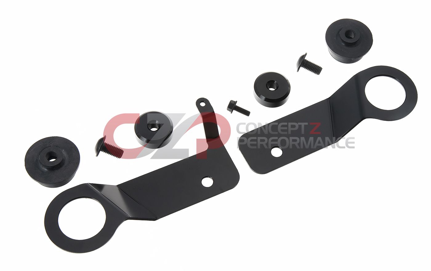CZP Non-Turbo to Twin Turbo Lower Radiator Conversion Adapter Brackets, NA to TT - Nissan 300ZX Z32