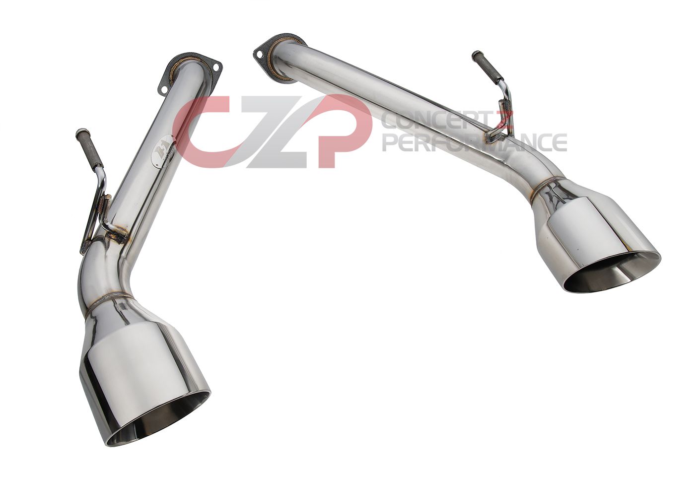 Top Speed Pro-1 Axle Back Exhaust System, Stainless Steel w/ Bevel Tips - Infiniti Q60 Coupe 17+ CV37