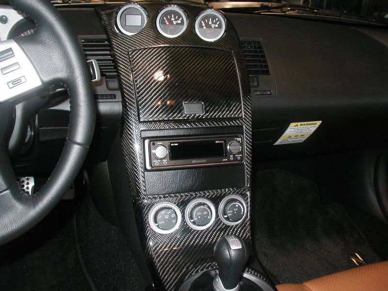 350z carbon fiber shifter cover