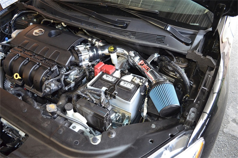 Injen 2013 Nissan Sentra 4 Cylinder 1.8L w/ MR Tech and Air Fusion Polish Short Ram Intake