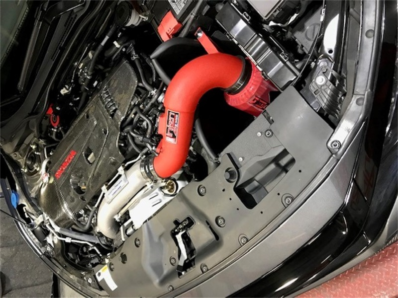 Injen 2017-2018 Honda Civic Type R 2.0T Wrinkle Red Short Ram Air Intake