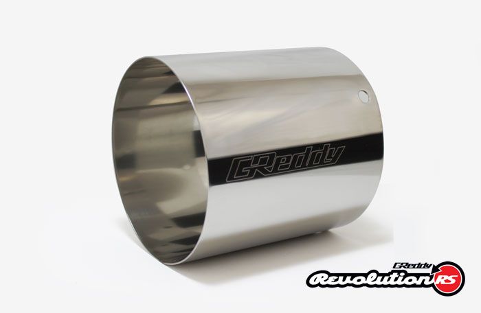 Greddy Replacement RS SUS 304 Dia. 115 x Len. 120mm for Universal 160mm Dia. Revolution RS Muffler