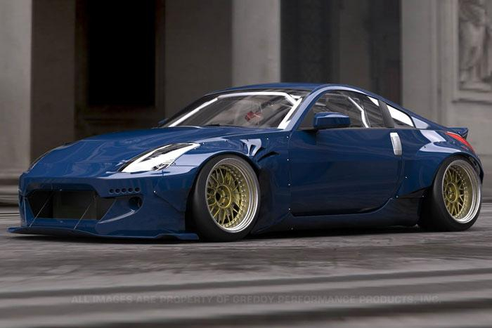 Greddy Rocket Bunny Nissan 350Z - Z33 Omp Rods