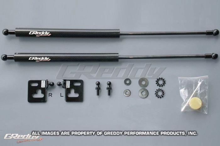 Greddy 05-07 Subaru WRX/STi  Engine Hood Lifter Kit (Designed for OEM weight hoods.)