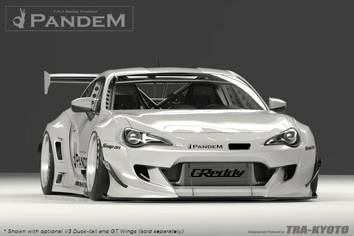 Greddy Scion FR-S Pandem Wide Body V3 Side Canards