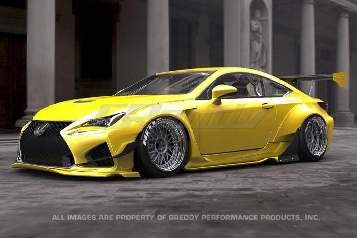 Greddy 2015+ Lexus RC-F Rocket Bunny Side Canards