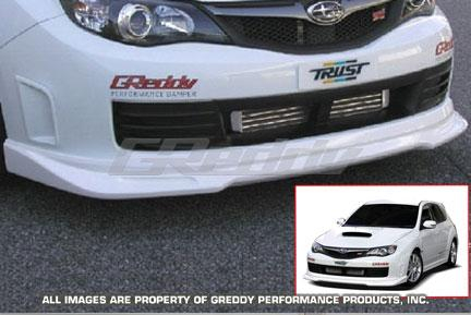 Greddy 08+ WRX & STi Front Lip Spoiler