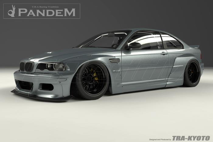 Greddy BMW E46 M3 Pandem Wide Body Front Lip