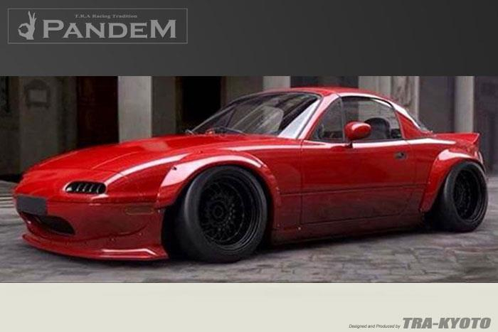 Greddy 89-97 Mazda Miata (NA) Pandem Rocket Bunny Wide Body Front Over-Fenders