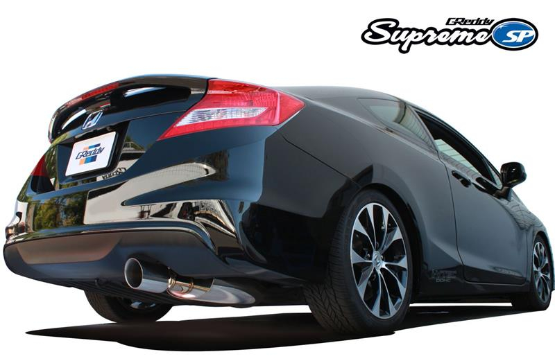 Greddy 12-15 Honda Civic Si Coupe 76mm Supreme SP Cat-Back Exhaust