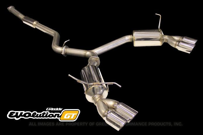 Greddy 11-14 Subaru STI Sedan Evolution GT Exhaust