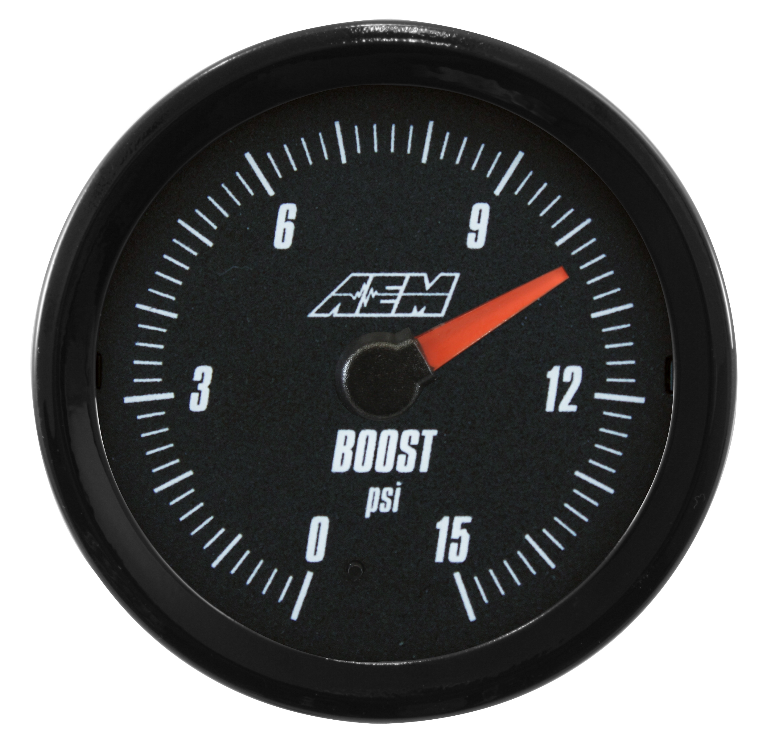 AEM Analog Boost/Fuel Pressure SAE Gauge. 0~15psi