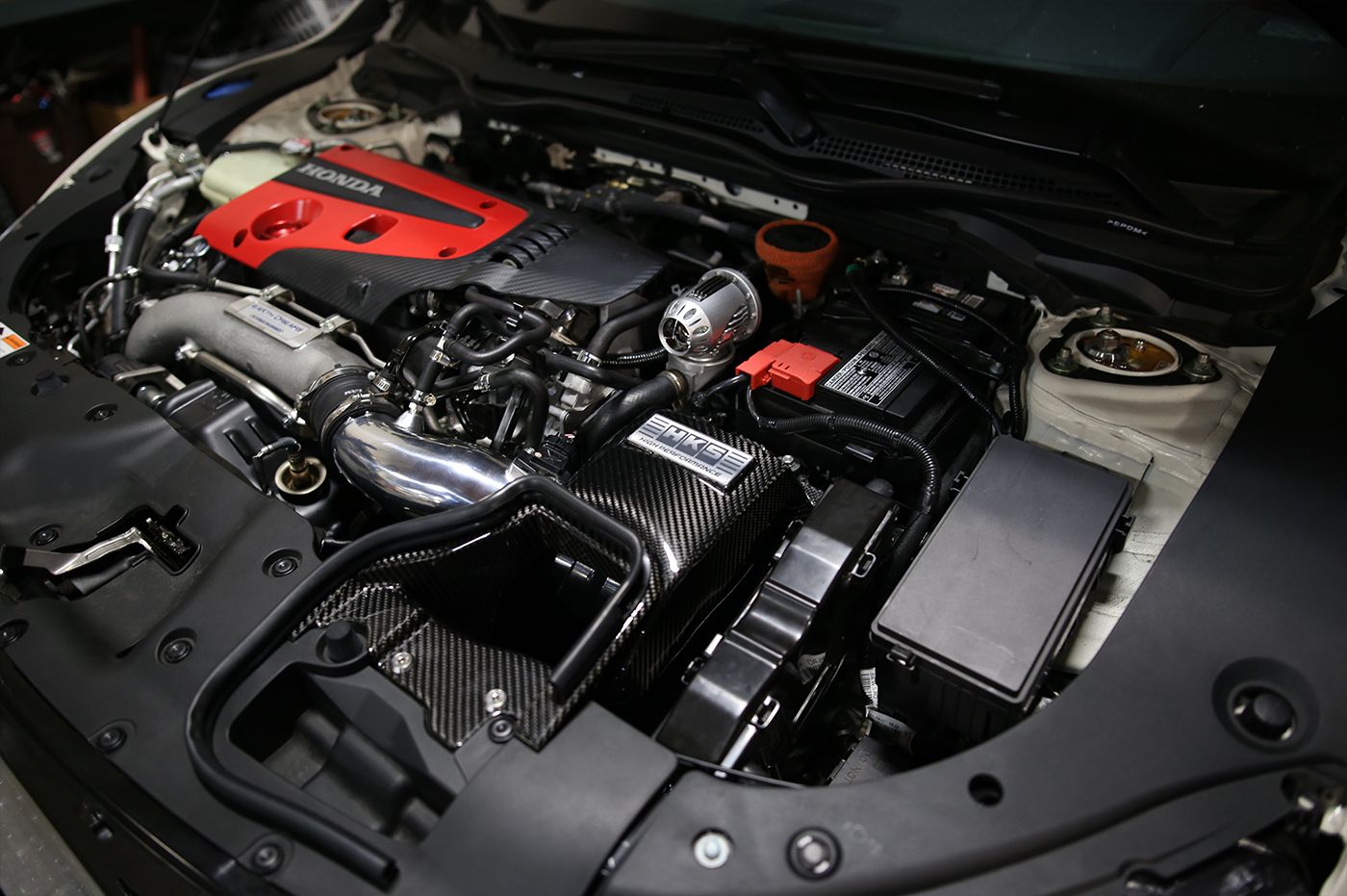 HKS Cold Air Intake Full Kit (includes AFR Air / Fuel Ratio Regulator) - Honda Civic Type-R 17+ FK8 K20C