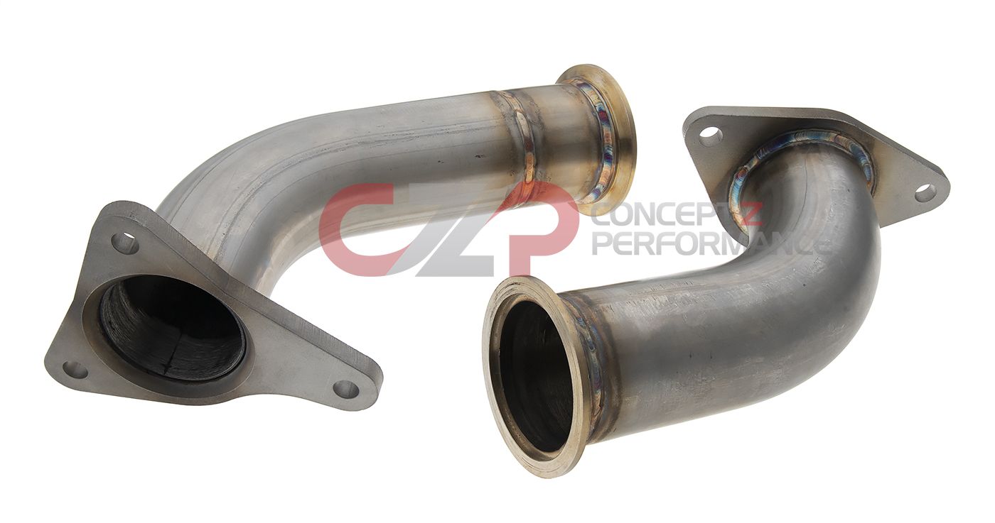 CZP by PPE Stainless Steel Upper Downpipes, 2.5" - Nissan Z / Infiniti Q50, Q60 3.0t VR30DDTT