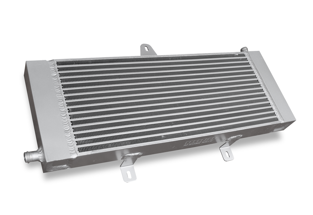 Burger Motorsports BMS High Capacity Intercooler Heat Exchanger - Infiniti Q50 / Q60 3.0t Silver Sport