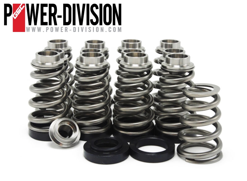 GSC Power Division Toyota 2JZ-GTE Single Conical Valve Spring and Ti Retainer Kit