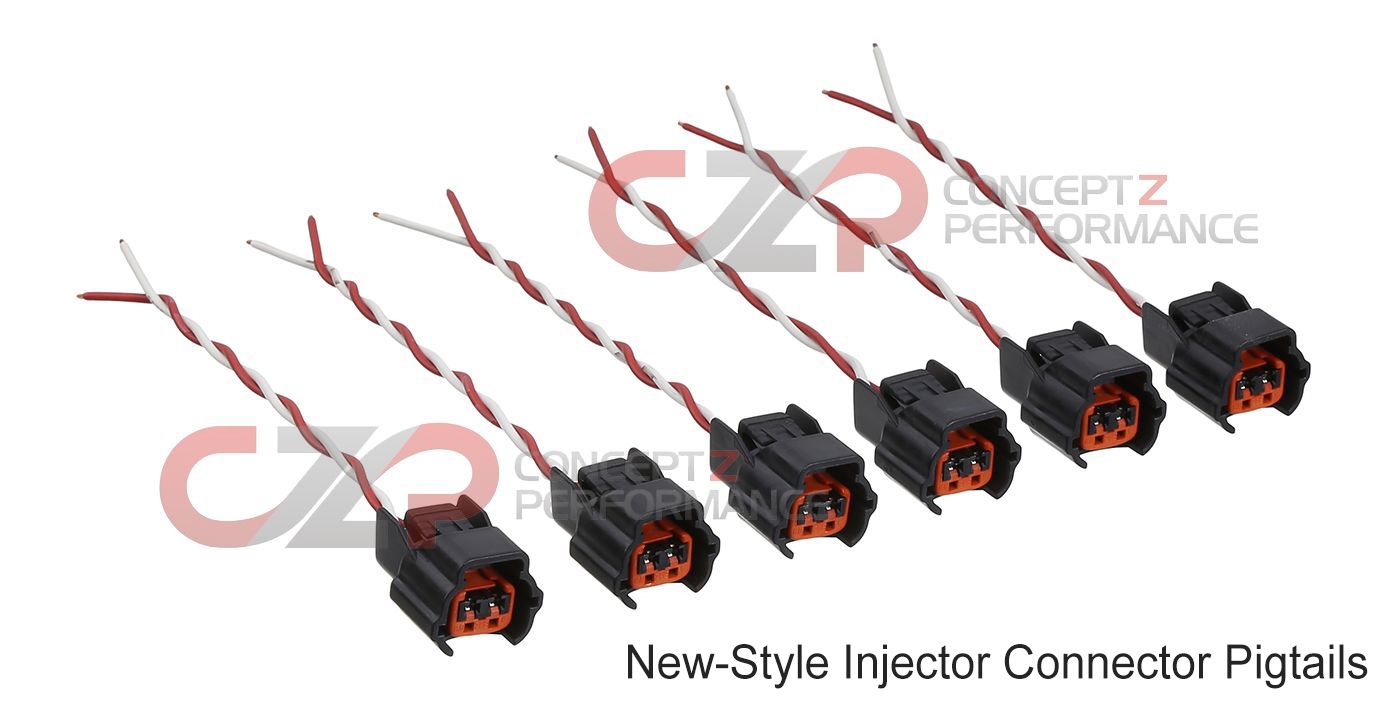 Details about   6x Fuel Injector Connector Pigtail Kit For Nissan 300ZX 93-96 Infiniti J30 93-97