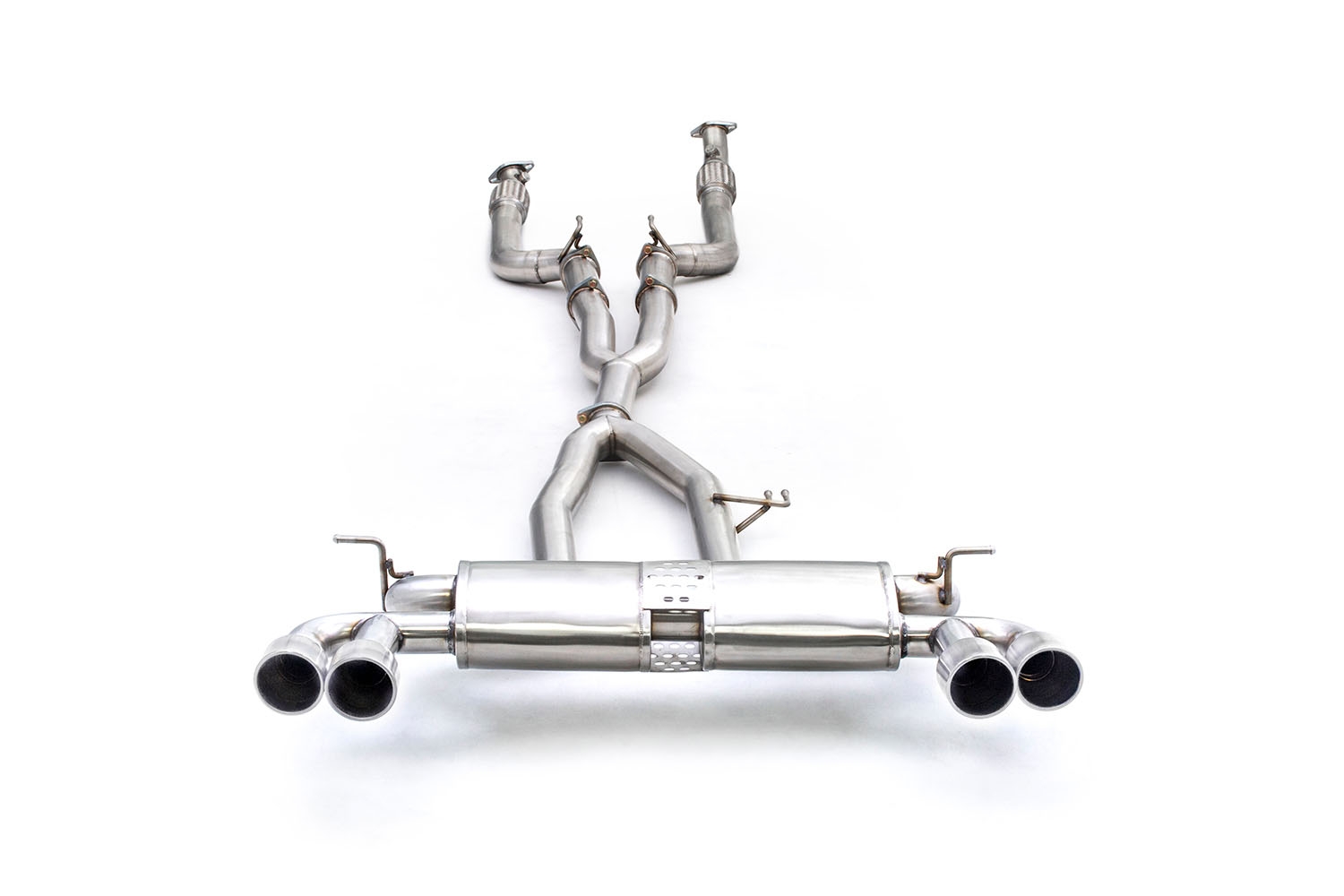Ark Performance Stainless Steel DT-S Cat-Back Exhaust System 3.0in Pipe w/ 4.0 Polished Dual Tip, Dual Exit - Hyundai Genesis Coupe 09-16 3.8L V6 BK1, BK2